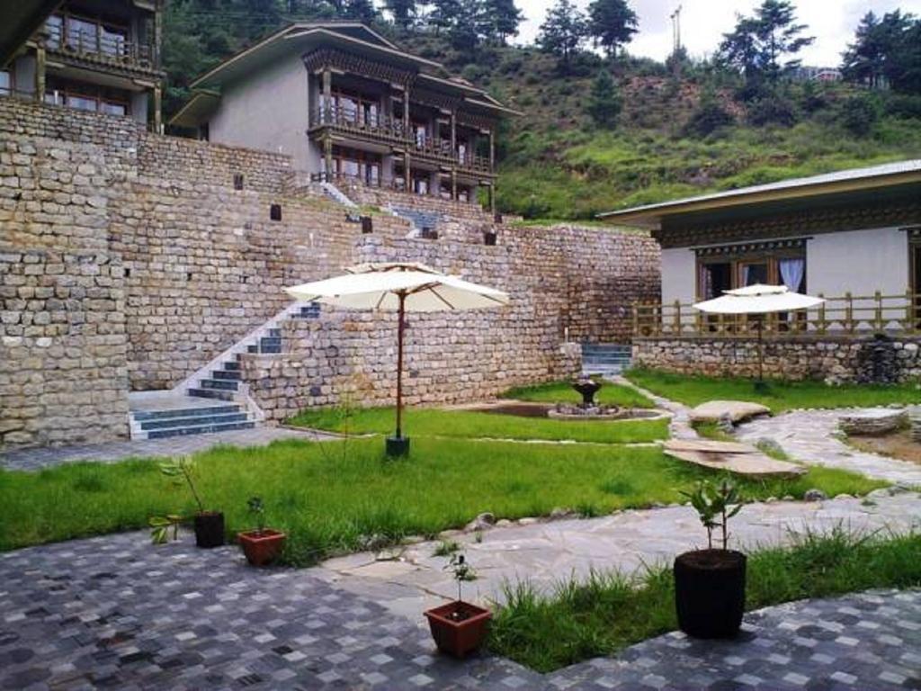 Khangkhu Resort Paro Exterior foto